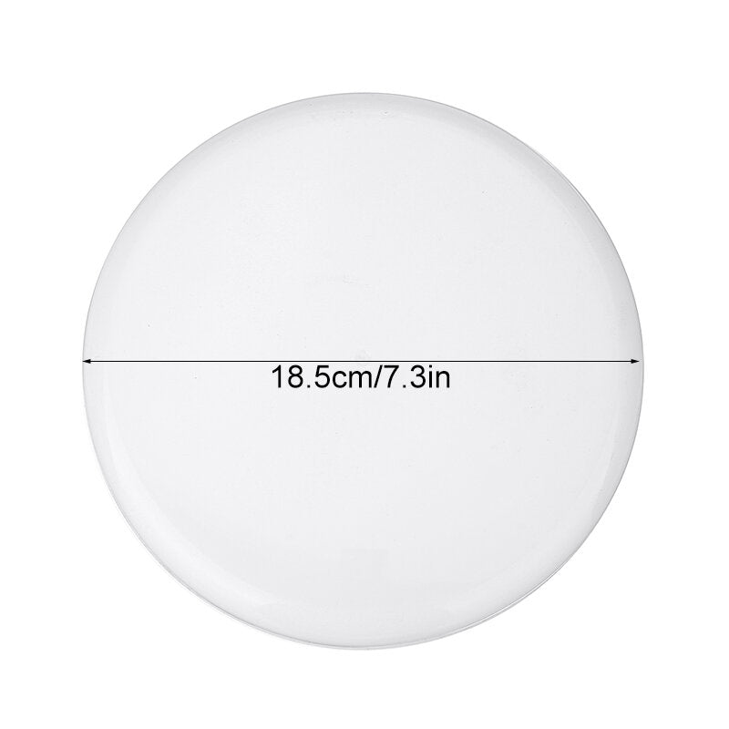 6500K 2835 Lamp Beads 85-265V Aluminum + PC White Ceiling Lamp Disc Plate Lamp