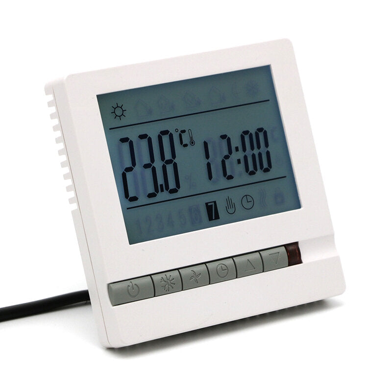 Thermostat 25A LCD Display Temperature Controller Programmable Room Thermostat