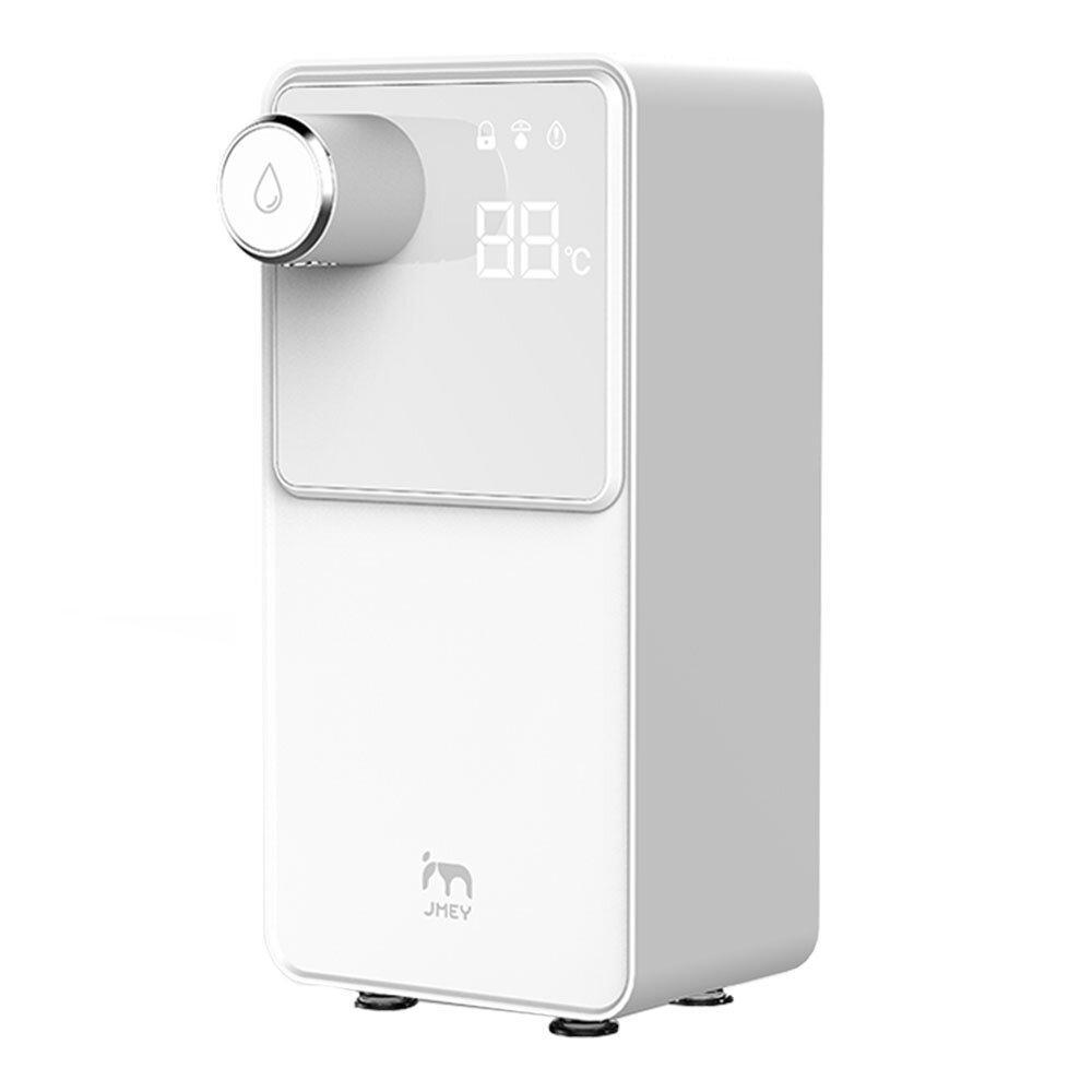 300W 1.3L Water Dispenser 3 Seconds Instant Heat 7 Stage Water Temperature Adjustment Large Screen Display Three Connection from
