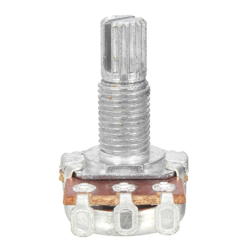 5pcs Guitar Potentiometer A500k 16mm Base Audio Tone Switch Bass Accessory Part