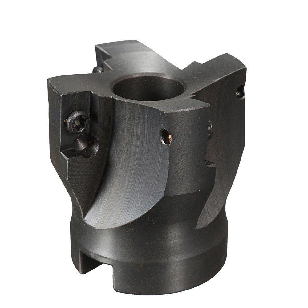 400R-50-22 4 Flute 90 Degree Face End Mill Cutter with 10pcs APMT1604 Carbide Iinserts and Spanner