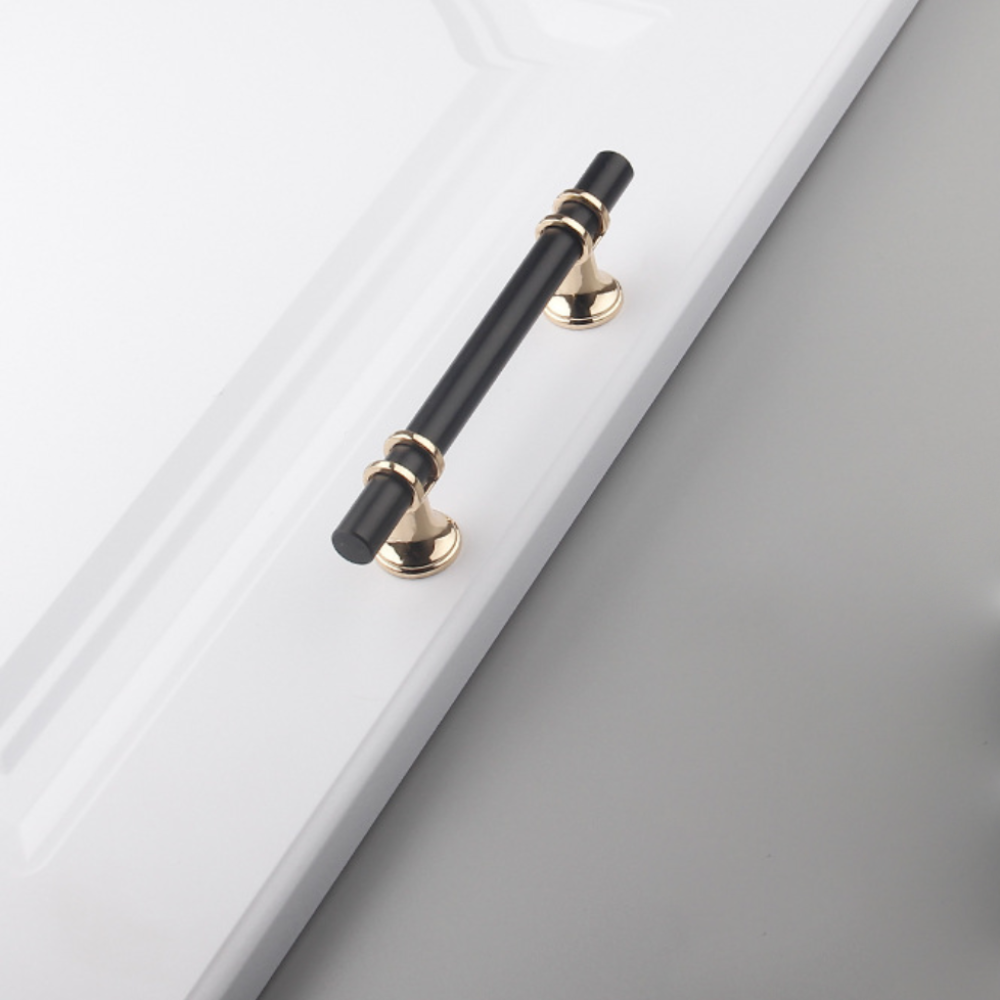 2pcs Nordic Style Cabinet Handle Solid Door Pulls for Drawers Wardrobes Cupboard Shoe Cabinets