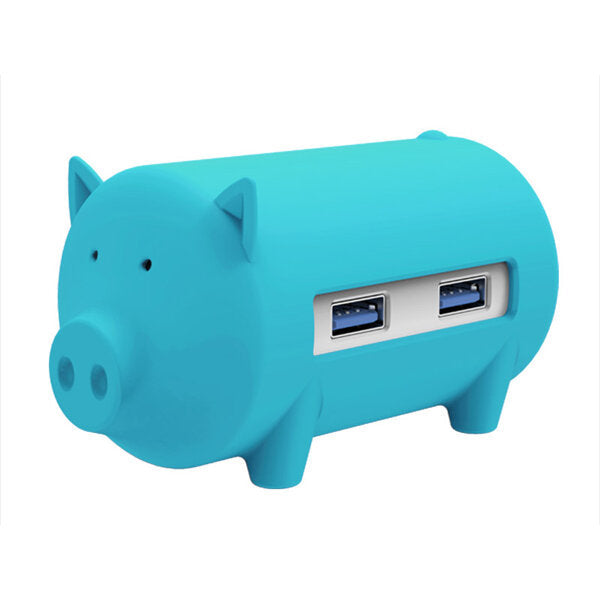 Little Pig High Speed USB 3.0 OTG HUB Adapter SD TF Card Reader for Macbook Laptop