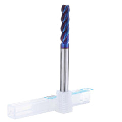 4 Flutes R0.5 Ball Nose Milling Cutter HRC60 Tungsten Carbide NACO Coated Milling Cutter