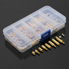 M3BH2 120Pcs M3 Male-Female Brass Hex Column Standoff Support Spacer Pillar For PCB Board