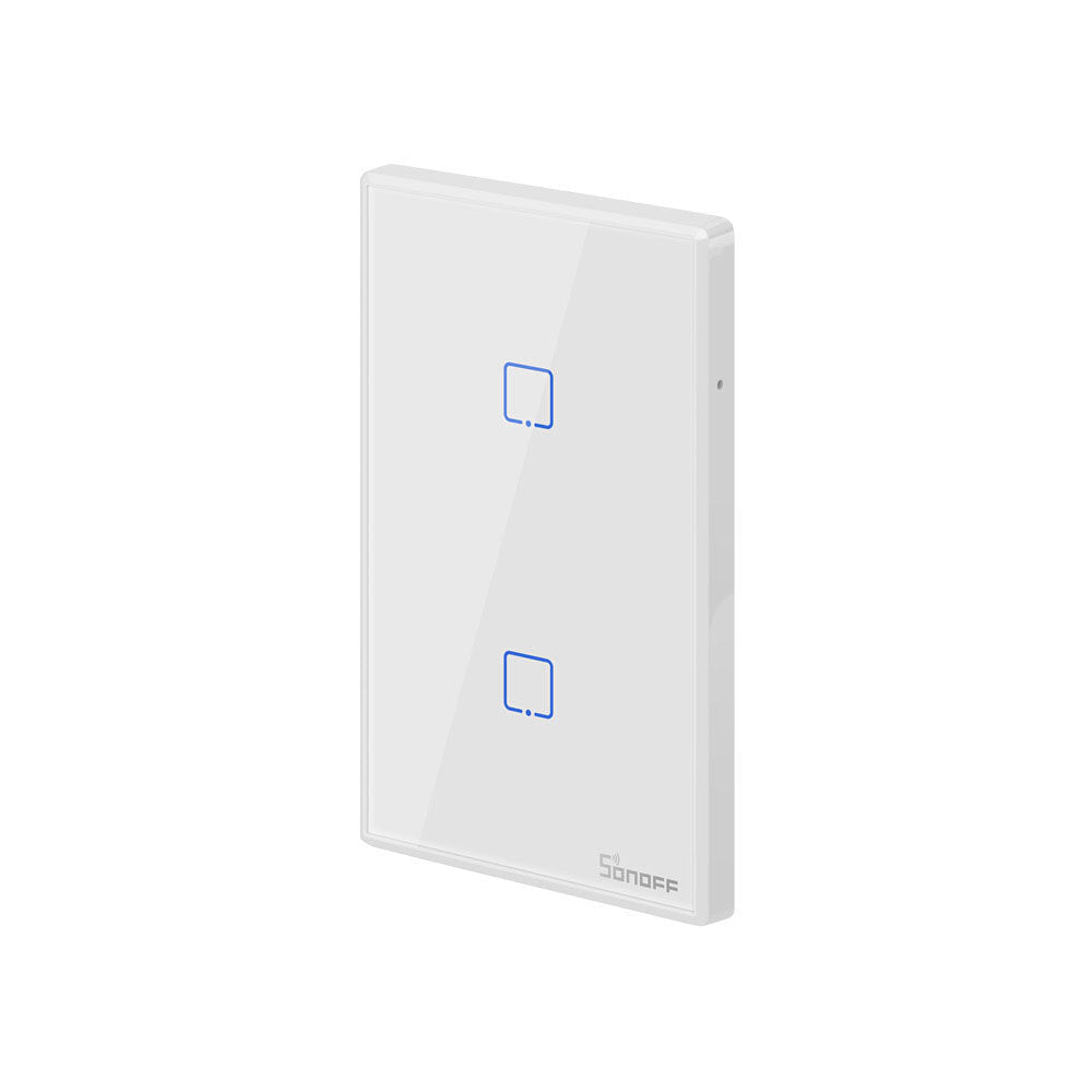 WiFi Wall Switch RF Smart Wall Touch Switch For Smart Home Work With Alexa Google Home,EU/US/UK AC 100-240V 1/2/3 Gang 433Mhz