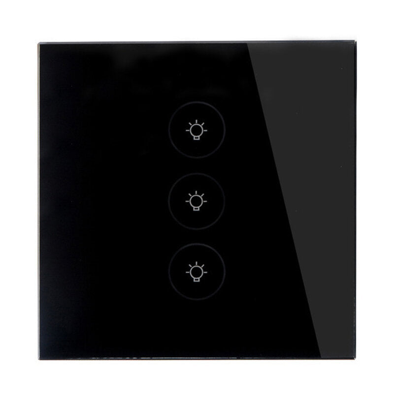 Switch Tuya Smart Home Wireless Remote Control 86 Type Wall Touch 1-2-3 Way Switch