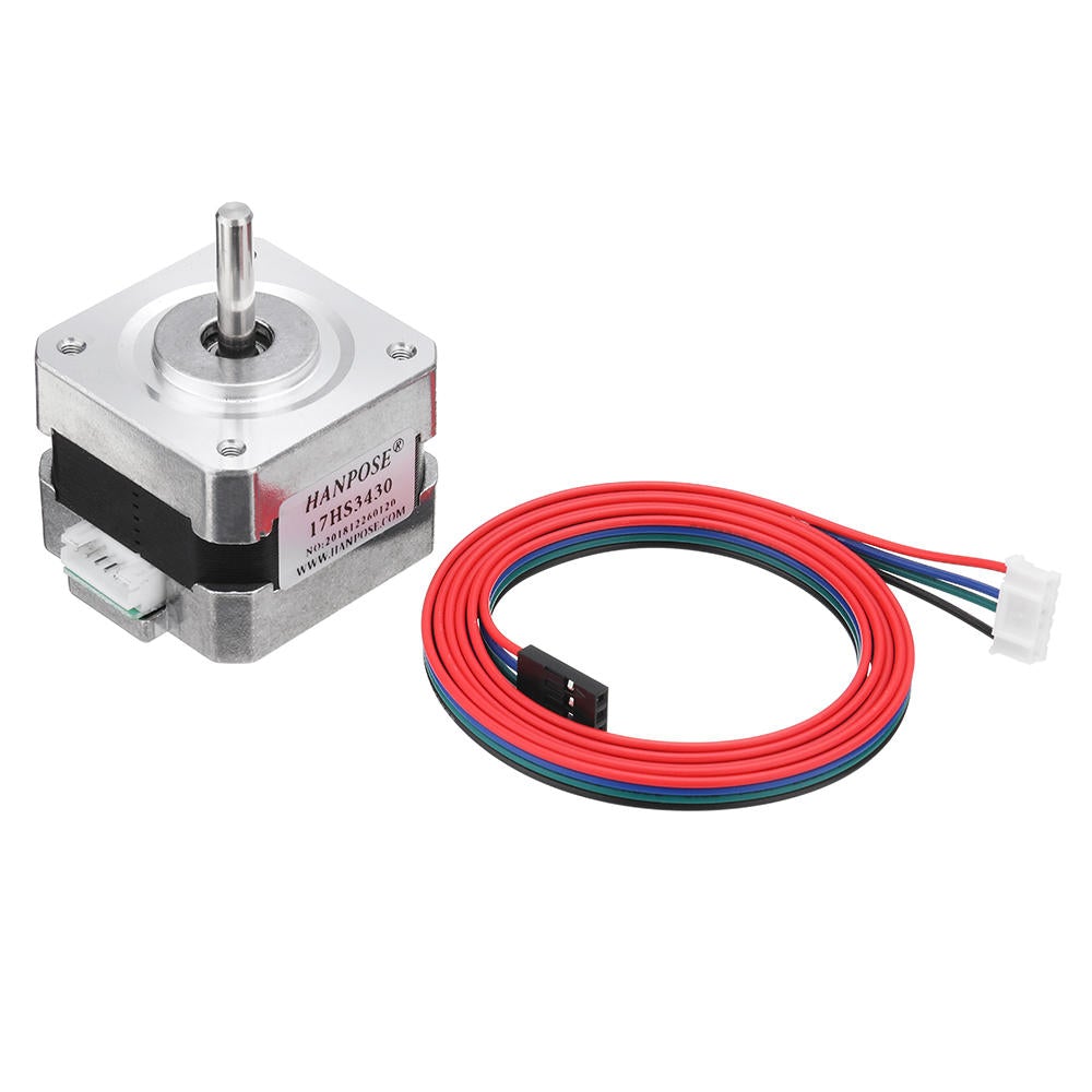34mm Nema 17 Stepper Motor 42 Motor 42BYGH 0.4A 28N.cm 4-lead For CNC 3D printer