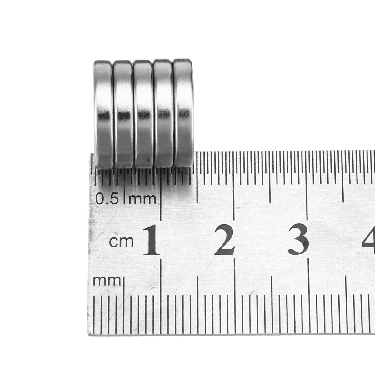 5pcs N52 15x3mm 4mm Hole Strong Round Countersunk Ring Magnets Rare Earth Neodymium Magnets