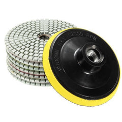 8pcs 100mm 4 Inch 50-3000 Grit Diamond Polishing Discs