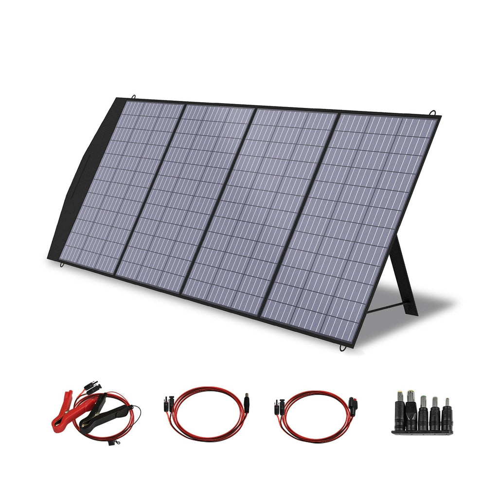18V Foldable Solar Panel, 60/100/120/200W Mobile Solar Charger for Power Supply, Laptop, Solar Generator, Fishing