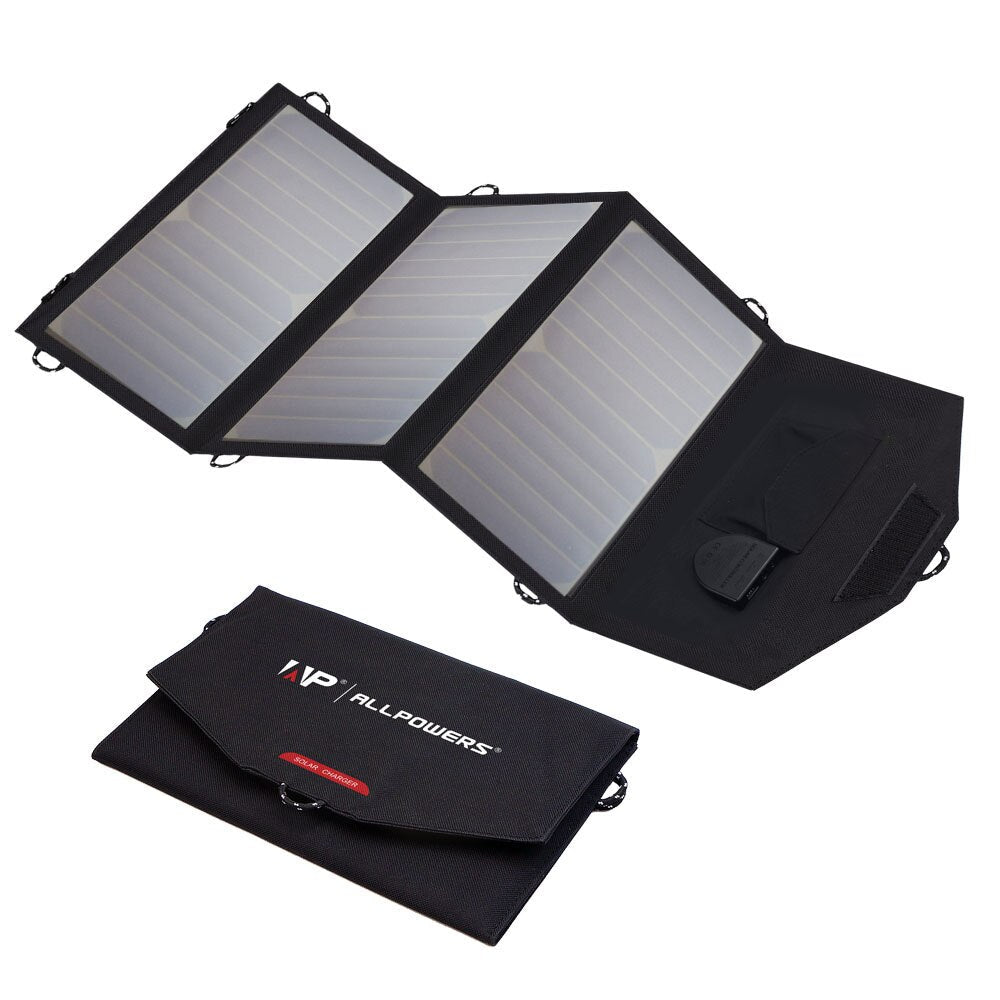 Flexible Foldable Solar Panel 5V 18V High Efficience Solar Battery Charger 21W Solar Phone Charger for Travel Iphone