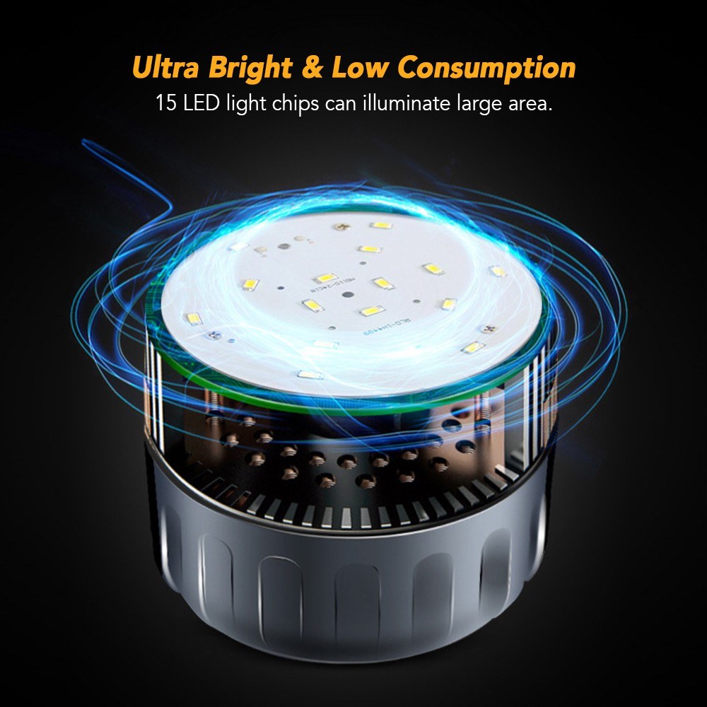 Portable Camping Lantern IPX6 Waterproof Rechargeable Tent