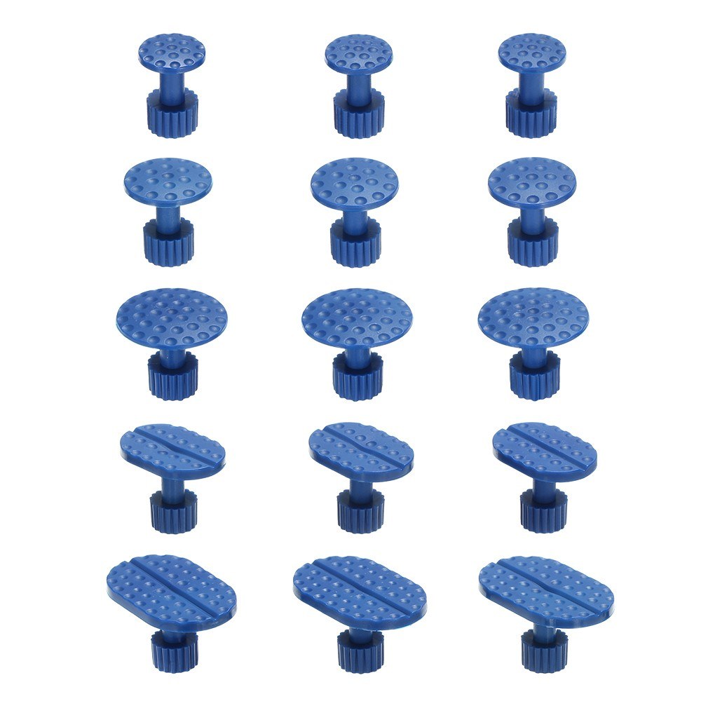 Car Paintless Dent Repair Tools Puller +15 Pcs Glue Tabs +110-240V 40W Hot Melt Gun w/ 5pcs Sticks