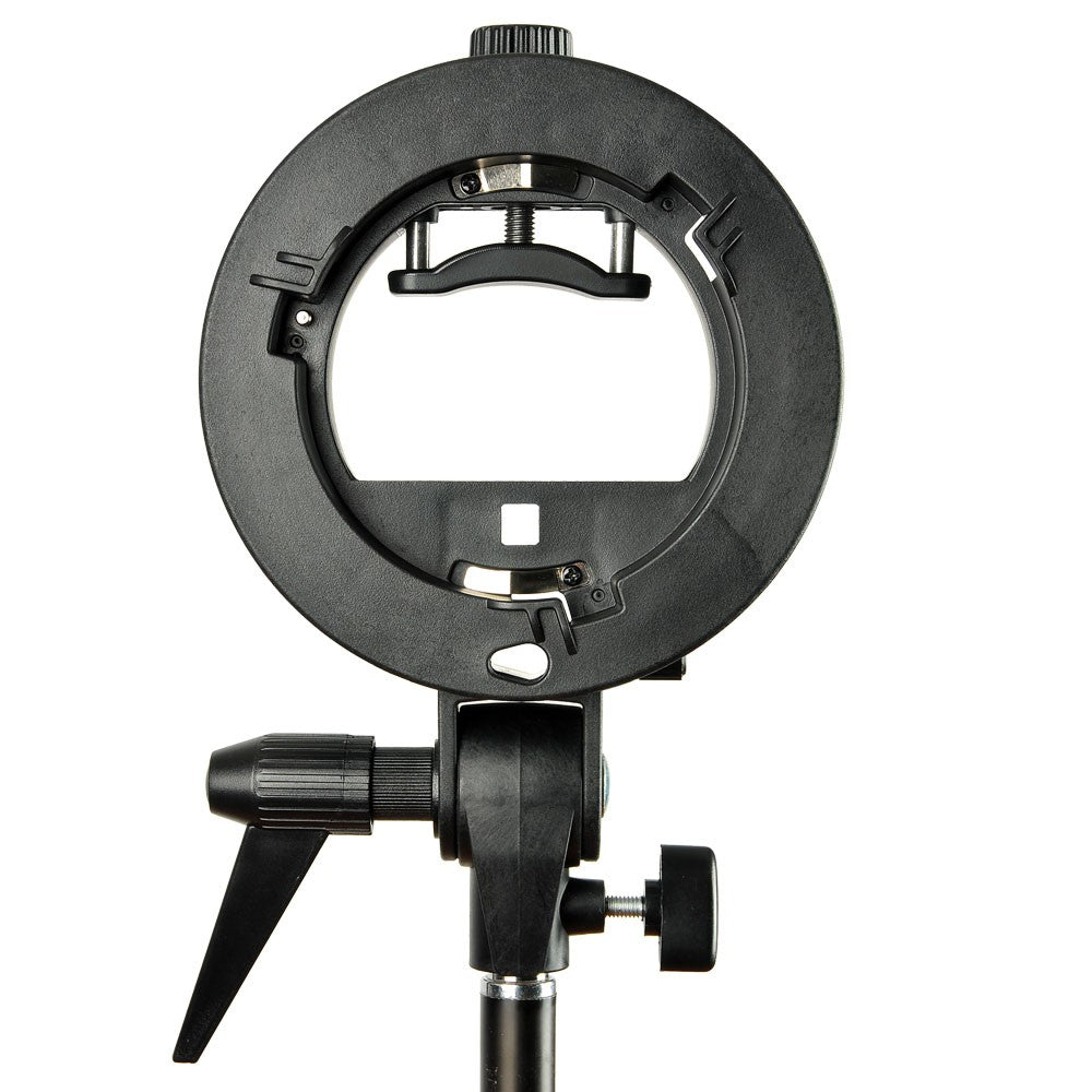 S-Type Bracket Bowens Mount Holder for Speedlite Flash Snoot Softbox