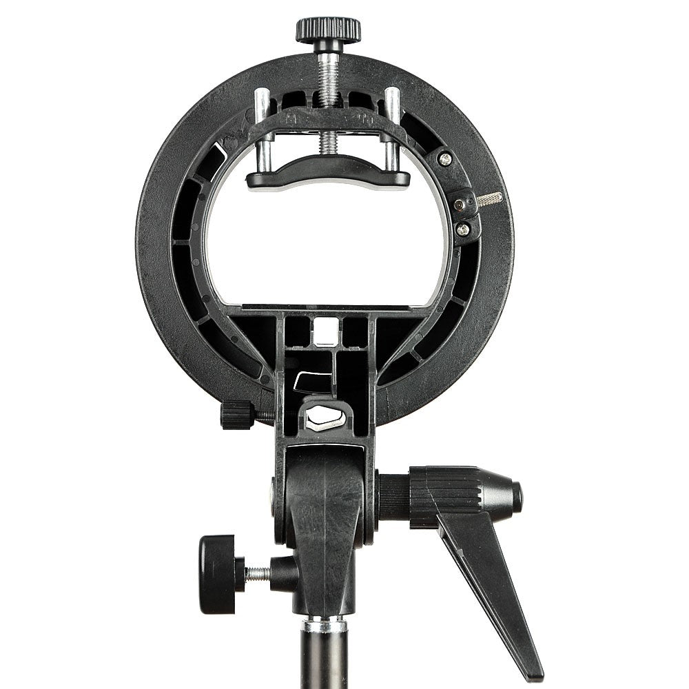 S-Type Bracket Bowens Mount Holder for Speedlite Flash Snoot Softbox