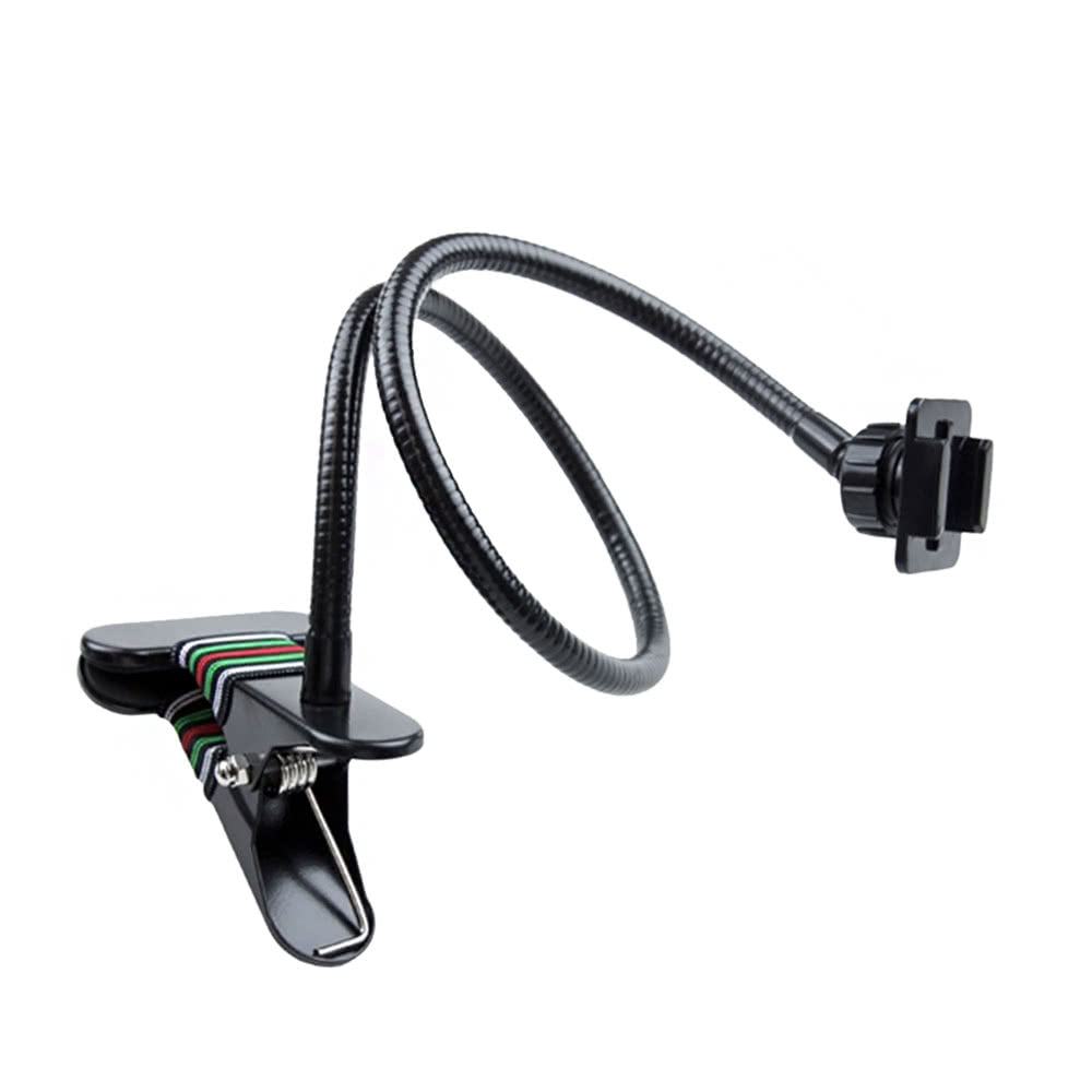 27.2" Flexible Adjustable Shaft Long Arm Mount Clamp Clip Holder