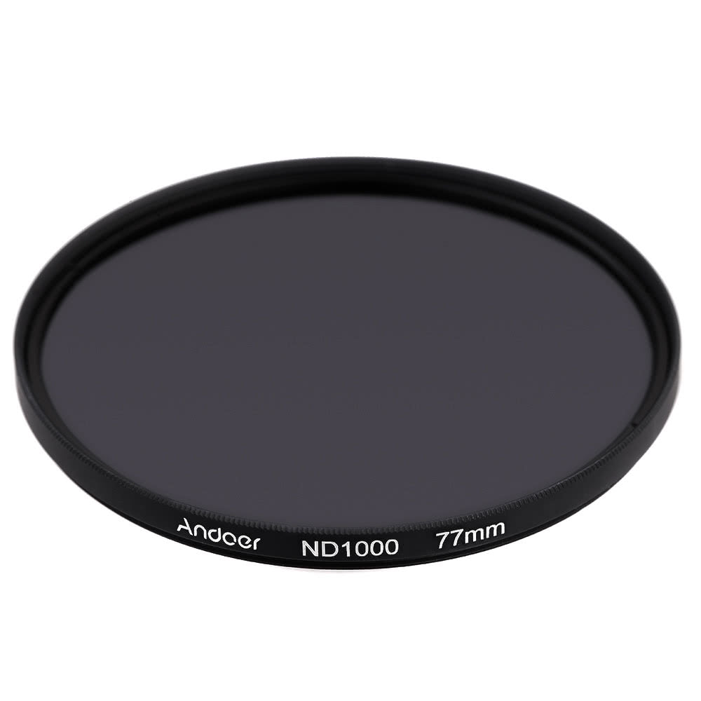 77mm 10 Stop Fader Neutral Density Filter for Nikon Canon DSLR Camera