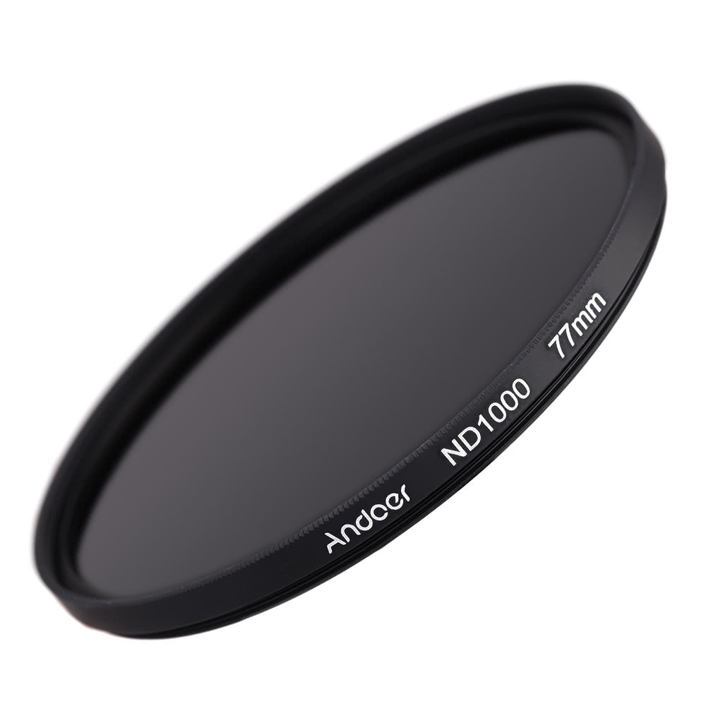 77mm 10 Stop Fader Neutral Density Filter for Nikon Canon DSLR Camera