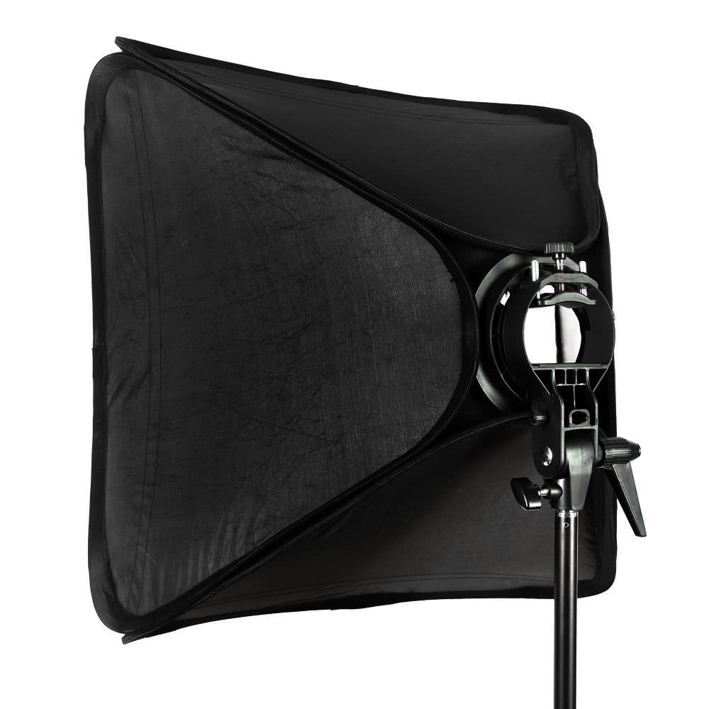 80 * 80cm / 31" Flash Softbox Diffuser with S-type Bracket Bowens Holder for Speedlite Light