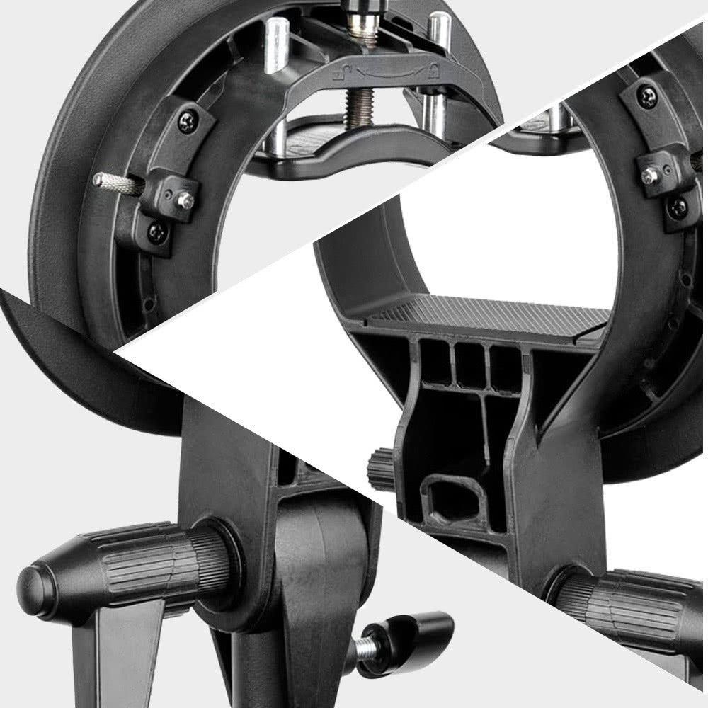 80 * 80cm / 31" Flash Softbox Diffuser with S-type Bracket Bowens Holder for Speedlite Light