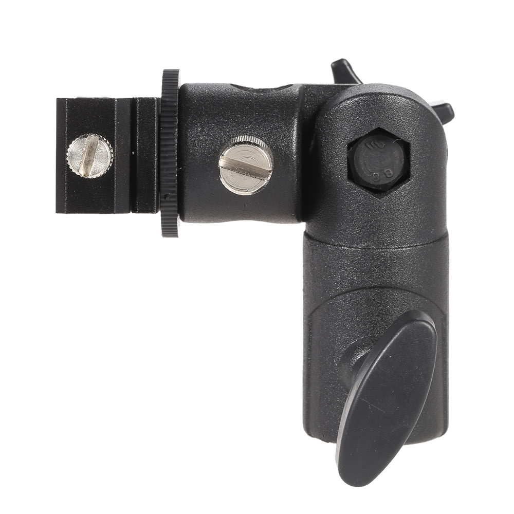 E Type Universal Metal Flash Hot Shoe Speedlite Umbrella Holder