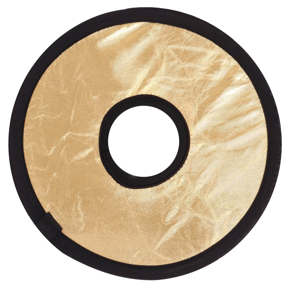 30cm 2in1 Round Hollow Collapasible Multi-Disc Portable Circular Light Lens-Mount Reflector