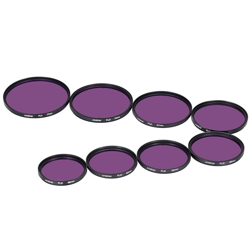67mm Filter Kit (UV+CPL+FLD) + Nylon Carry Pouch Lens Cap Holder Hood