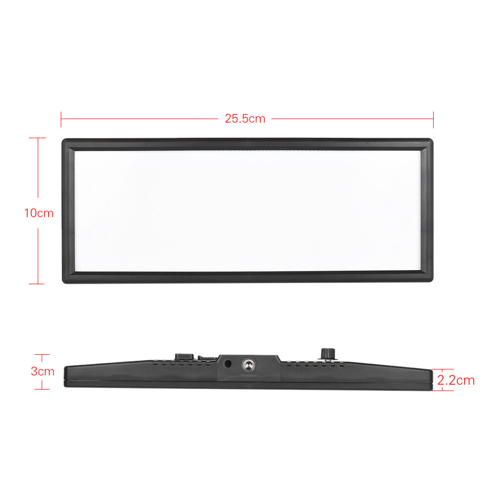 Ultra-thin LED Video Light Photography Fill Adjustable Brightness and Dual Color