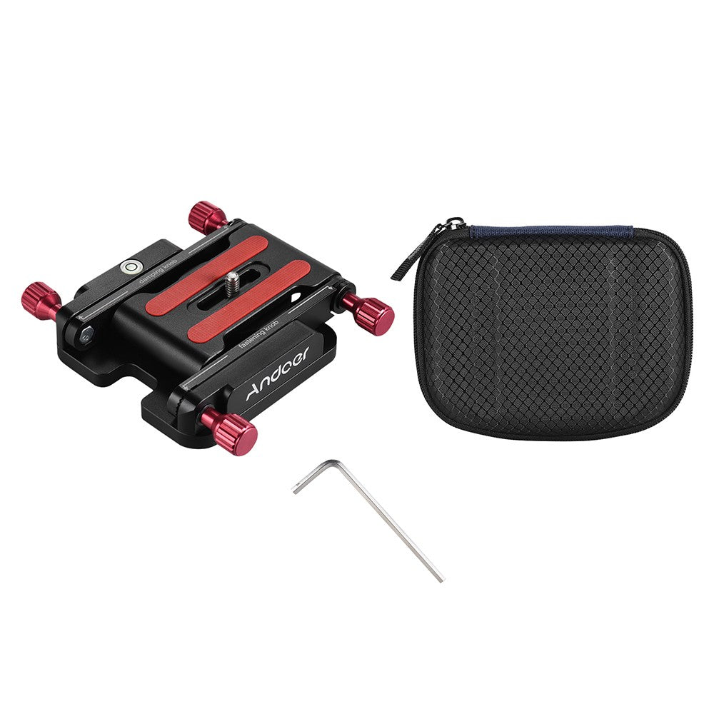 Aluminum Alloy Folding Quick Release Plate Camera Ball Head
