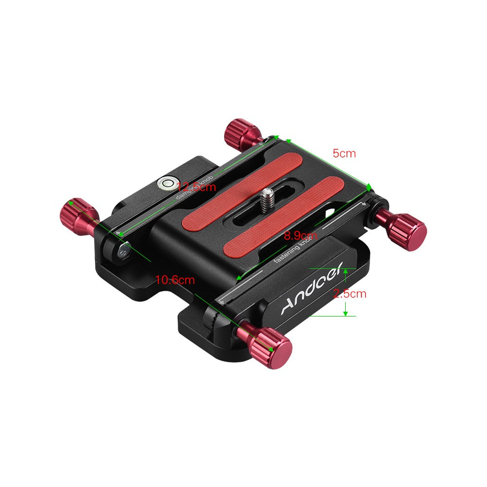 Aluminum Alloy Folding Quick Release Plate Camera Ball Head