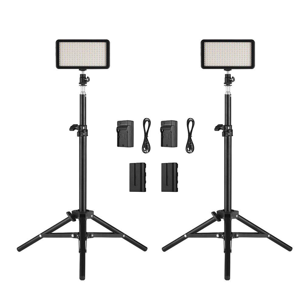 LED Video Light Kit for ILDC DSLR Cameras