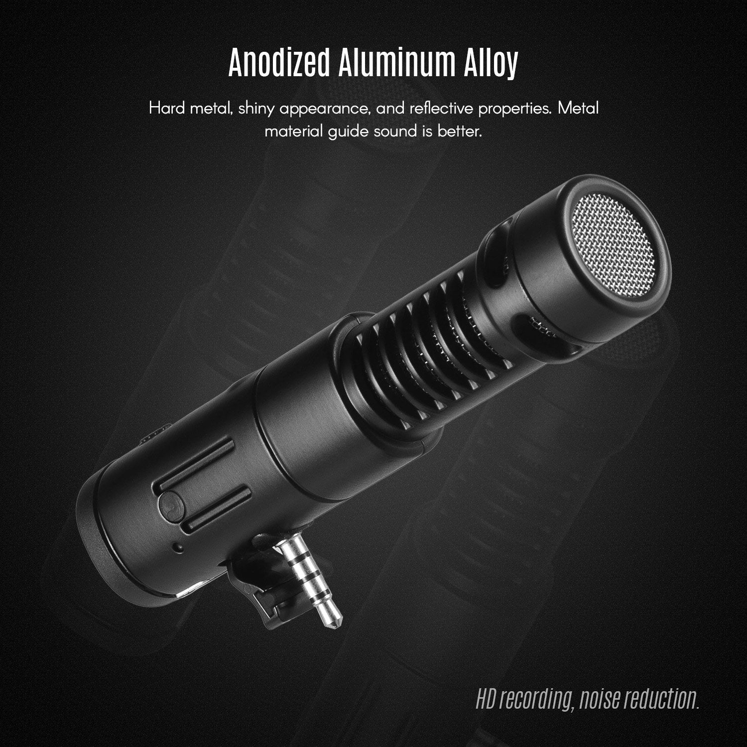 Metal Super-cardioid Directional Video Microphone