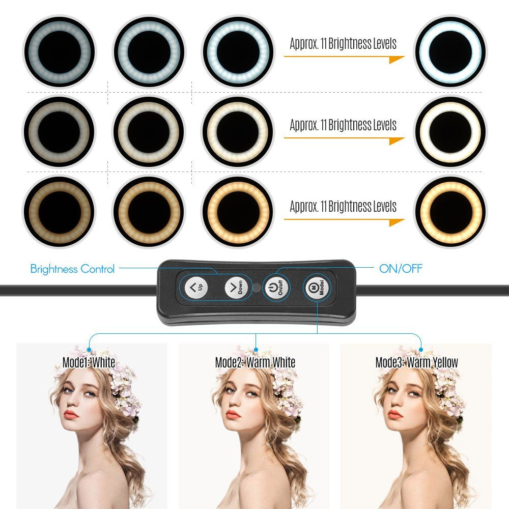 6 Inch Desktop Mini LED Ring Light