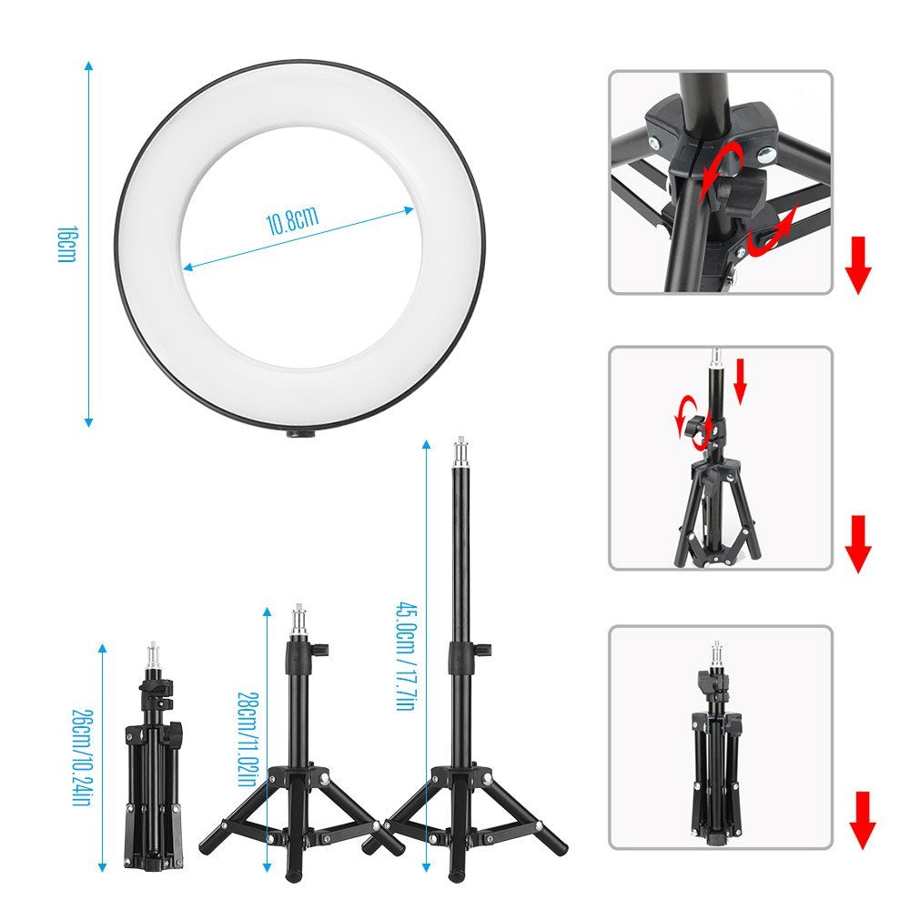 6 Inch Desktop Mini LED Ring Light