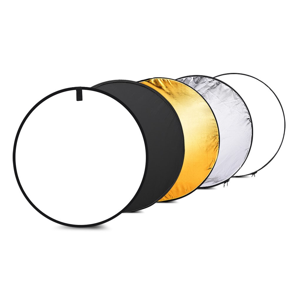24" 60cm Disc 5 in 1 Multi Portable Collapsible Photography Studio Photo Light Reflector