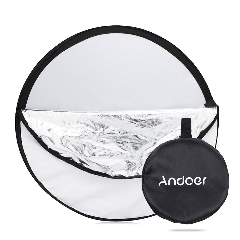 24" 60cm Disc 5 in 1 Multi Portable Collapsible Photography Studio Photo Light Reflector