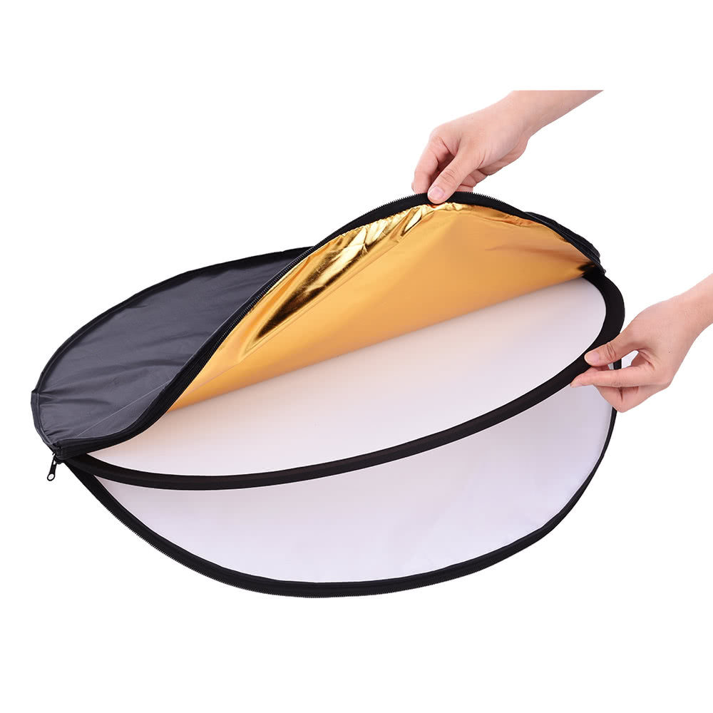 24" 60cm Disc 5 in 1 Multi Portable Collapsible Photography Studio Photo Light Reflector