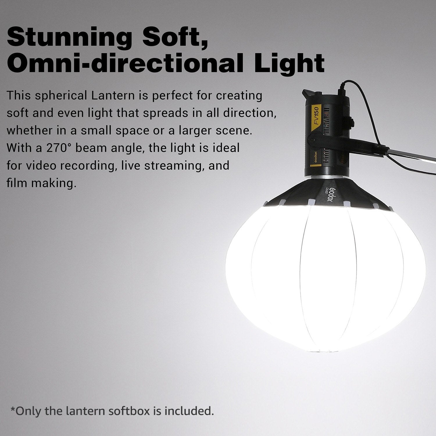 65cm Diameter Collapsible Lantern Softbox Photography Soft Box