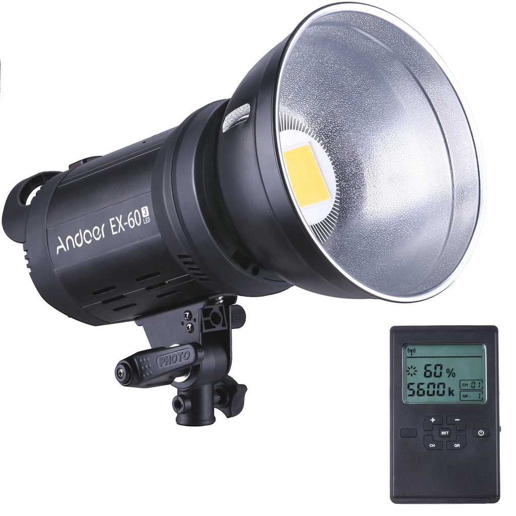 Studio Photography LED Flash Light Strobe