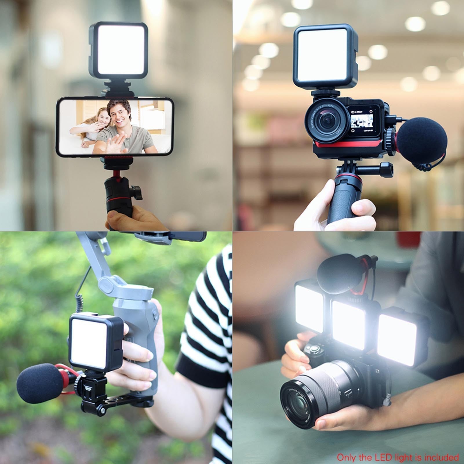 Mini LED Video Light 5600K Dimmable 5W
