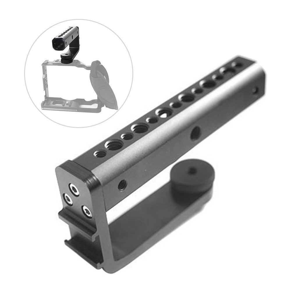 Top Handle Grip Aluminum Alloy with Cold Shoe Mount