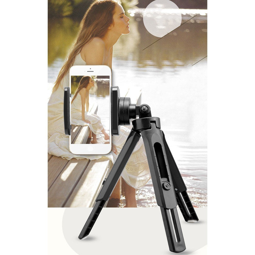 Adjustable Mini Tripod Desktop Phone Holder