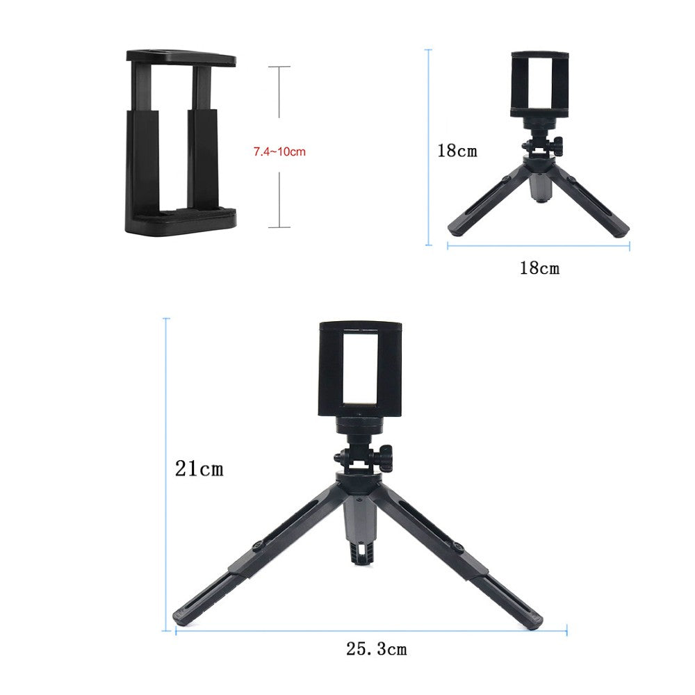 Adjustable Mini Tripod Desktop Phone Holder