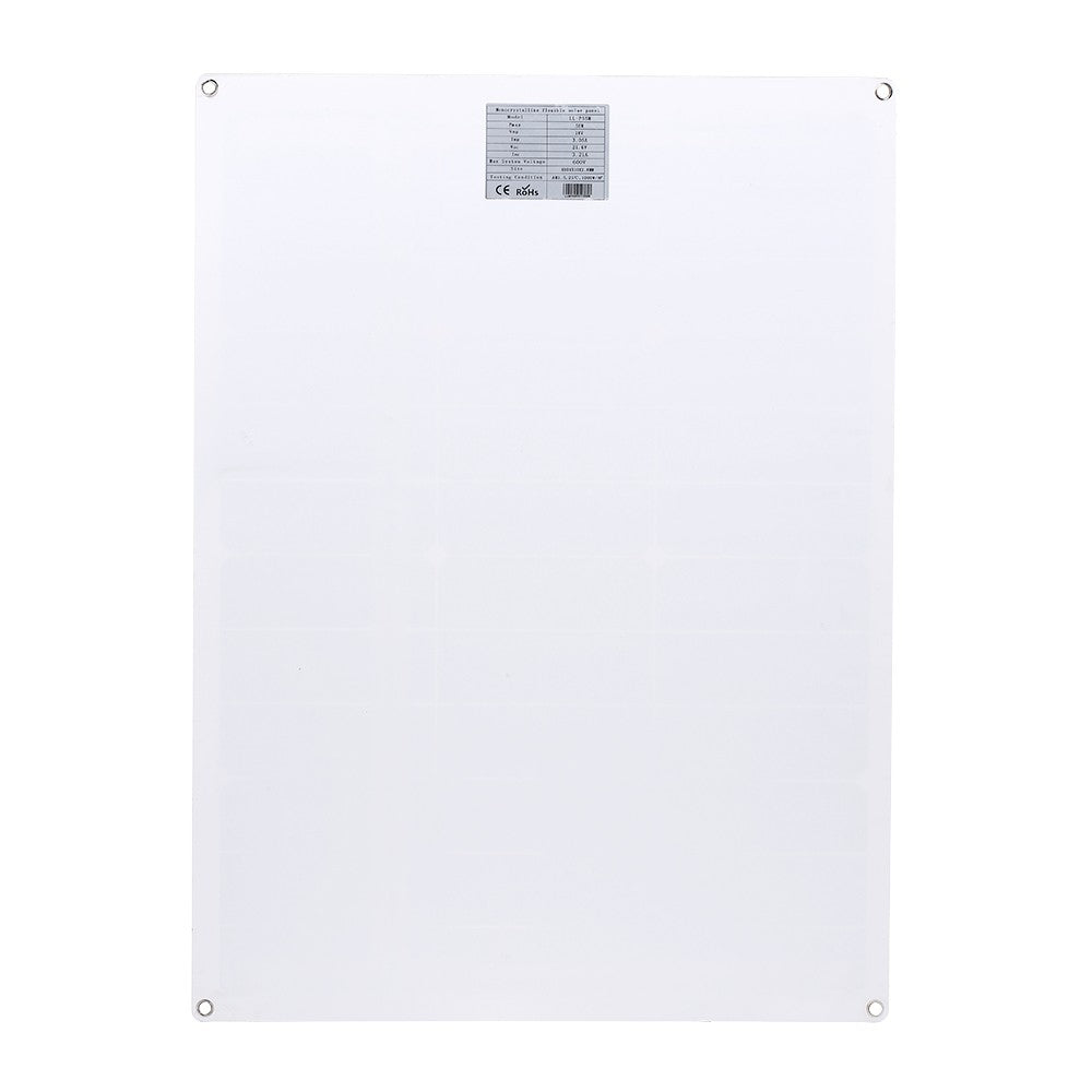 Flexible Monocrystalline Solar Panel 18V 20W