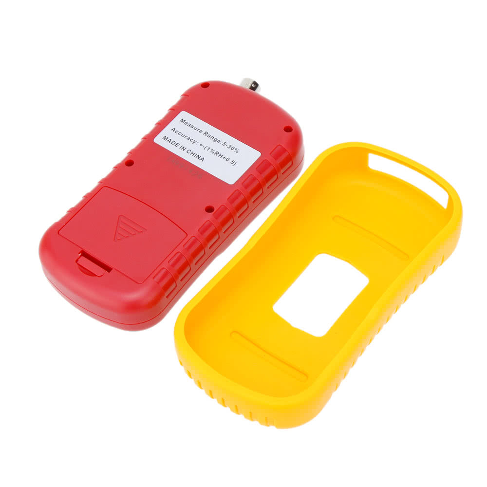 Portable Digital Grain Moisture Meter with Measuring Probe LCD Display Tester for Corn Wheat Rice Bean Hygrometer