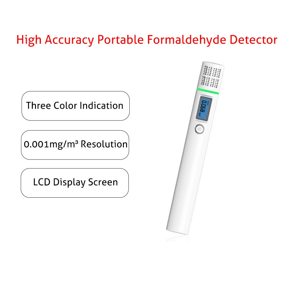 Portable Formaldehyde(HCHO) Detector with LCD Display High Accuracy TVOC Sensor Tester