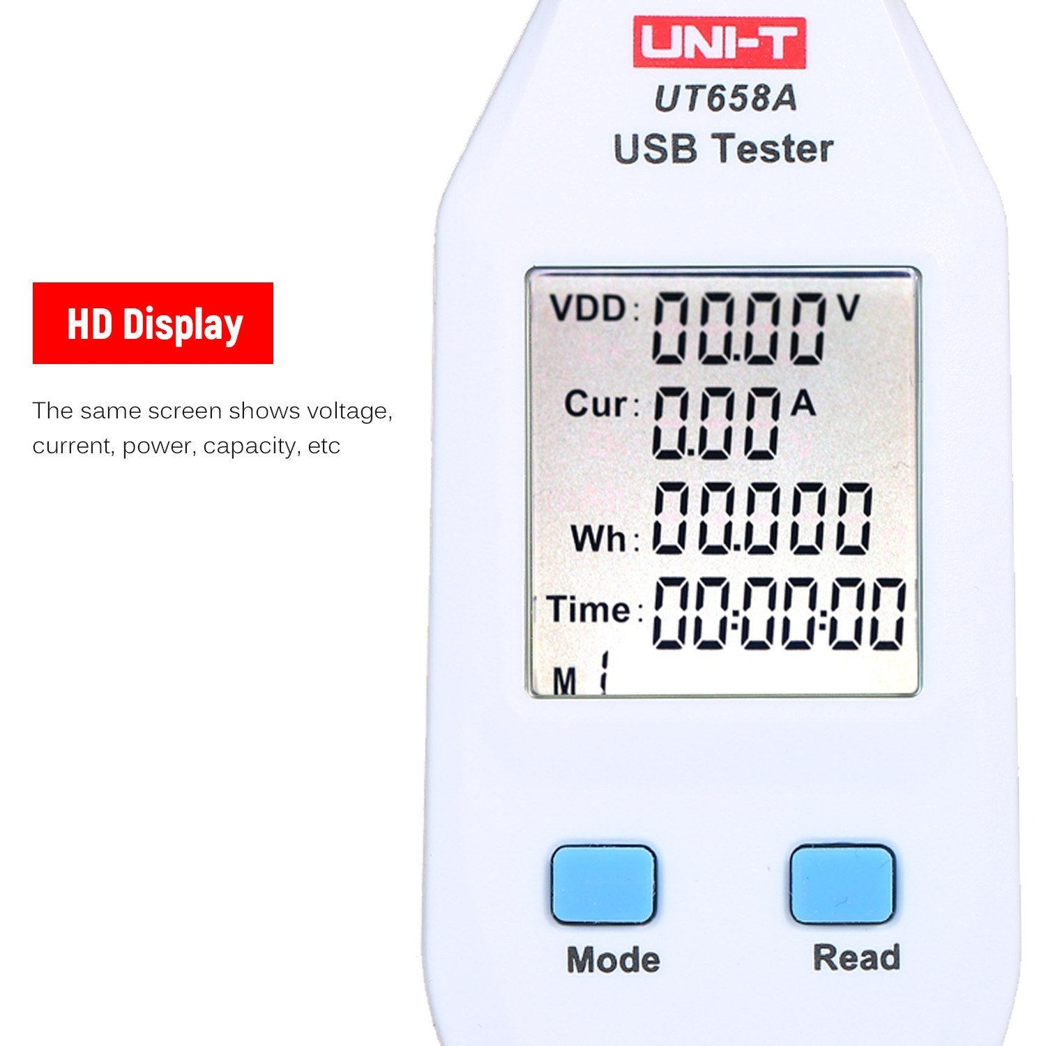USB Power Meter LCD Tester Detector