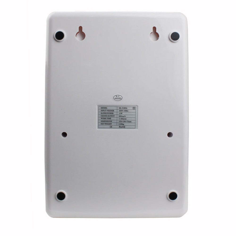 600mg/h Ozone Generator Ozonator O3 Timer Air Purifiers Purify Oil Vegetable Meat Water