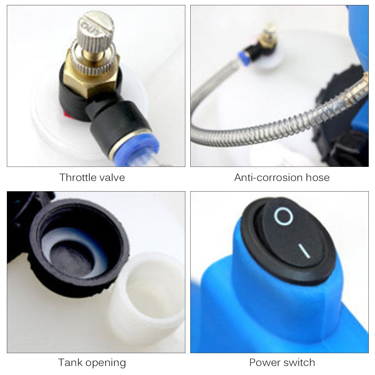 Electric ULV Fogger Portable Ultra-Low Volume Atomizer Sprayer Fine Mist Blower Pesticide Nebulizer 4.5L